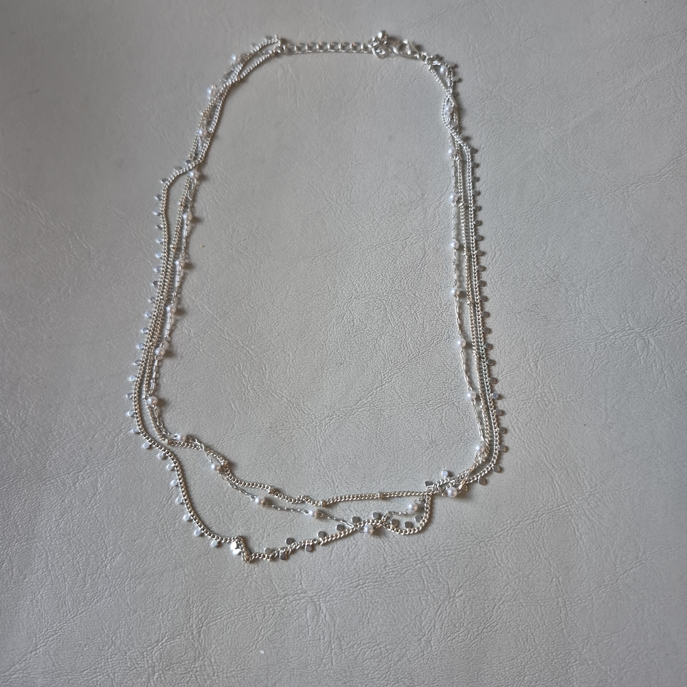 Elegant Silver‎ Necklace